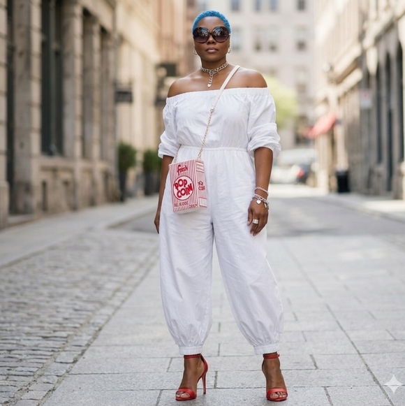 Popcorn Novelty Crossbody Bag 🍿 - Picture 3 of 11